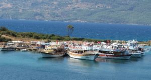Rejsy łodzią Icmeler | Wyspa Kleopatry
